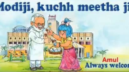 ಮೋದಿ ಹುಟ್ಟು ಹಬ್ಬ ಸಂಭ್ರಮ; ಅಮೂಲ್ ಸಂದೇಶದಲ್ಲಿ ಪ್ರಧಾನಿ ಪಯಣ!