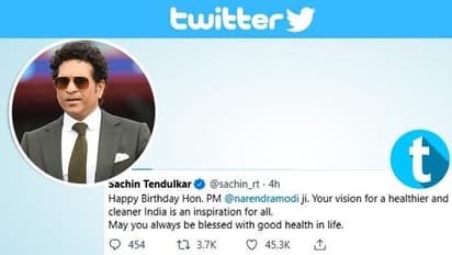 জন্মদিনে প্রধানমন্ত্রীকে শুভেচ্ছা সচিন,বিরাটদের