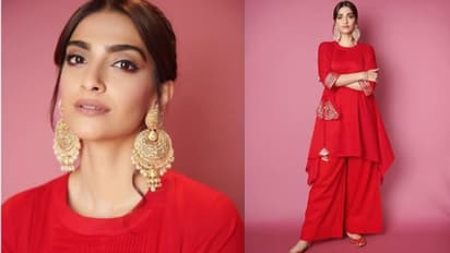 കുര്ത്ത കണ്ടാല് സിംപിള് പക്ഷേ ഒരു ട്വിസ്റ്റ് ഉണ്ട്; ഫാഷൻ പരീക്ഷണവുമായി സോനം