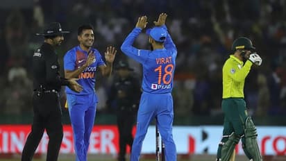 #INDvSA 2ನೇ ಟಿ20: ಭಾರತಕ್ಕೆ 150 ರನ್ ಟಾರ್ಗೆಟ್ ನೀಡಿದ ಆಫ್ರಿಕಾ!