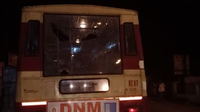 തിരുവനന്തപുരത്ത് കെഎസ്ആര്ടിസി ബസിനെതിരെ അജ്ഞാതന്റെ കല്ലേറ്