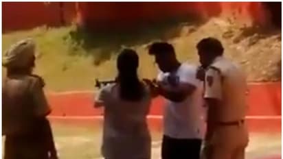 ഫയറിങ് റേഞ്ചില് മകനും മകള്ക്കും പരിശീലനം; പൊലീസ് ഉദ്യോഗസ്ഥന് സസ്പെന്ഷന്