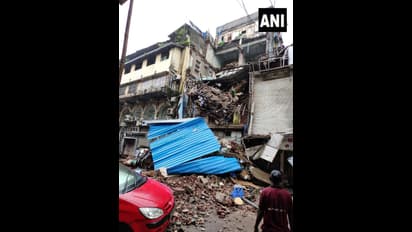 Mumbai: Portion of a building in Crawford market collapses, rescue operations underway