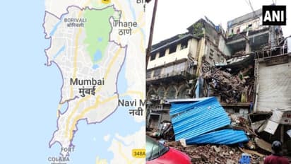 മുംബൈയിൽ നാലുനില കെട്ടിടം തകർന്നുവീണു; ആളപായമില്ല