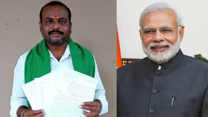 ತುಂಗಭದ್ರಾ ಜಲಾಶಯ ಸಮಸ್ಯೆ ನಿವಾರಿಸುವಂತೆ ಮೋದಿಗೆ ರಕ್ತದಲ್ಲಿ ಪತ್ರ ಬರೆದ ರೈತ