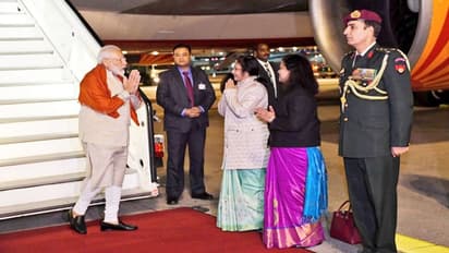 Howdy Modi: जर्मनी के फ्रेंकफर्ट में पीएम मोदी का टेक्निकल हॉल्ट, दो घंटे रुकने के बाद होंगे यूएस रवाना