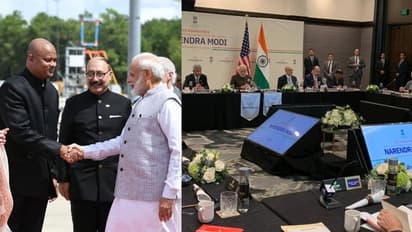 'हाउडी मोदी' के लिए अमेरिका पहुंचे प्रधानमंत्री, जाते ही शुरु कर दिया काम
