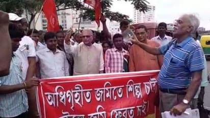 প্রতিশ্রুতি রাখেনি রাজ্য, প্রতিবাদে পথে কৃষকরা