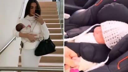 വെള്ള വസ്ത്രത്തില്‍ തിളങ്ങി അമ്മയും മകനും; രണ്ടുദിവസം പ്രായമായ കുഞ്ഞുമായി എമിയുടെ ആദ്യ ഔട്ടിങ്