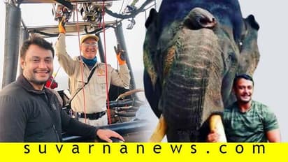 ಕೀನ್ಯಾದ ಕಾಡಲ್ಲಿ ಗಜರಾಜನೊಂದಿಗೆ ದಿನ ಕಳೆದ ಡಿ-ಬಾಸ್!