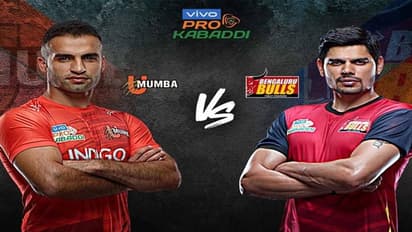 ప్రో కబడ్డి 2019: హోరాహోరి పోరు... ముంబైపై బెంగళూరు విజయం
