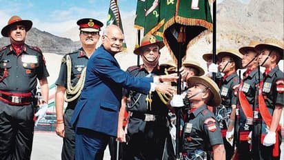 वायु रक्षा कोर को मिला रेजिमेंट को मिलने वाला सर्वोच्च सम्मान