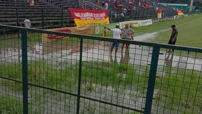 মাঠে বানের জল, বাতিল ইস্টবেঙ্গল ম্যাচ, জর্জকে হারিয়ে কার্যত লিগ চ্যাম্পিয়ন পিয়ারলেস