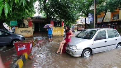 Bihar floods: Woman posing in Patna's flooded streets outrages internet