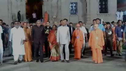 আরতি দেখতে বেলুড় মঠে রাষ্ট্রপতি রামনাথ কোবিন্দ