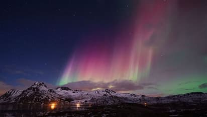 অজানা আলোর ছটা নরওয়ের আকাশে , রহস্যই রয়ে গেছে