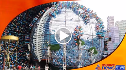 ২০১৯-এই ২০৯১-এর পৃথিবীর ছবি, এবার দমদম পার্ক তরুণ সংঘের পুজো মন্ডপে, দেখুন ভিডিও