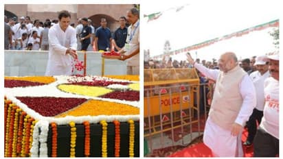 গান্ধীতেই ভরসা কংগ্রেস- বিজেপির, জন্মের সার্ধশতবর্ষে বাপুকে নিয়ে দড়ি টানাটানি