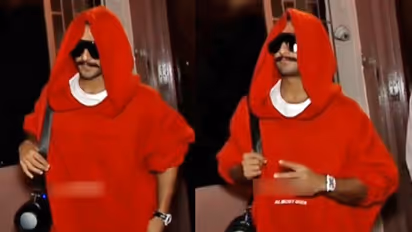Viral: When Ranveer Singh's red outfit made a child cry out loud