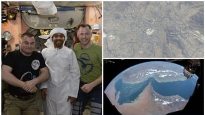 ബഹിരാകാശത്തുനിന്ന് മക്കയുടെയും യുഎഇയുടെയും ചിത്രങ്ങള് പകര്ത്തി ഹസ്സ അല് മന്സൂരി