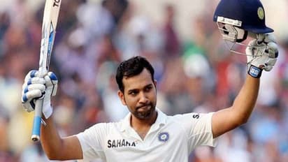 వైజాగ్ టెస్ట్ లో రోహిత్ అద్భుత సెంచరీ...  విమర్శలకు బ్యాట్ తోనే సమాధానం