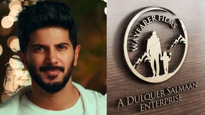 കൈപിടിച്ചിരിക്കുന്നത് ആരുടെ? നിര്മ്മാണക്കമ്പനിയുടെ ലോഗോ പുറത്തിറക്കി ദുല്ഖര്