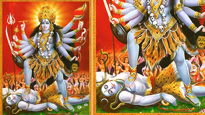 Dussehra: Who is that at the feet of mother Kali? What’s its significance?