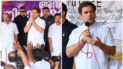 Rahul Gandhi reaches Wayanad; supports ‘save NH 766’ stir