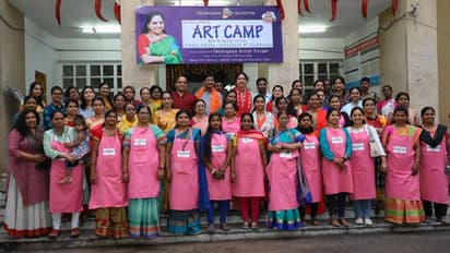 ముగిసిన తెలంగాణ జాగృతి బతుకమ్మ ఆర్ట్ వర్క్ షాప్