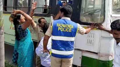 కృష్ణా నుంచి వంద బస్సులు: బస్సులూ తాత్కాలిక సిబ్బందిపై దాడులు