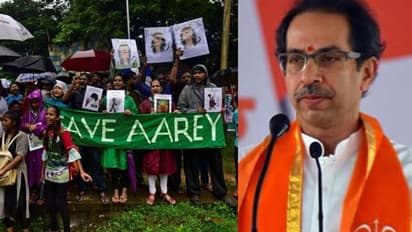 മുംബൈയിൽ മരംമുറിക്കുന്നതിനെതിരെ പ്രതിഷേധം; രാഷ്ട്രീയ ആയുധമാക്കി ശിവസേന