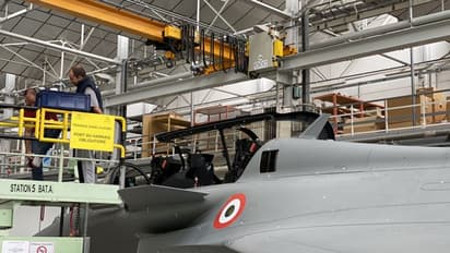 Air Force Day: Rajnath Singh receives first Rafale jet in France