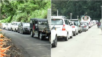 സന്ദര്ശക തിരക്കില് കുരുങ്ങി മൂന്നാര്; ഗതാഗത നിയന്ത്രണത്തിന് 'പ്ലാനില്ലാതെ' പൊലീസ്