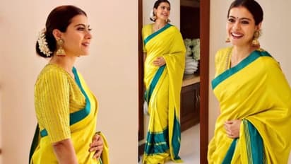 ആഘോഷങ്ങള്ക്ക് മാറ്റുകൂട്ടാന് സാരിയില് തിളങ്ങി കജോള്