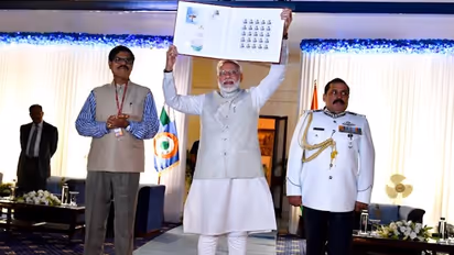 PM Modi launches commemorative stamp to honour IAF Marshal Arjan Singh