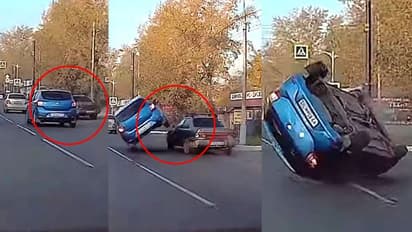 ഇങ്ങനൊന്നും ആരും വണ്ടിയോടിക്കരുത്; വീഡിയോ കണ്ടാല് കൈ തരിക്കും!