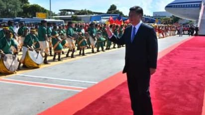 தமிழர்களின் கலாச்சாரத்தில் மெய்சிலிர்த்த சீன அதிபர்...!! மயிலாட்டம் ,ஒயிலாட்டம், கண்டு பிரமிப்பு...!!