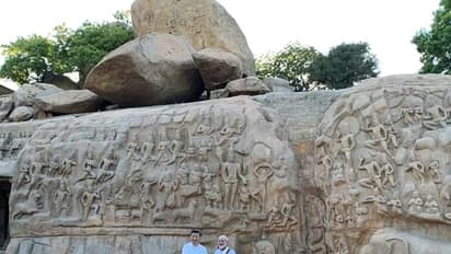 பல்லவ காலத்து அருமை பெருமையை எடுத்து கூறிய மோடி..! தமிழர்களின் படைப்பை கண்டு அசந்த சீன அதிபர்! புகைப்பட தொகுப்பு!