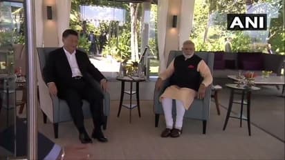 Modi-Xi informal summit: Meeting between two leaders underway in Mamallapuram