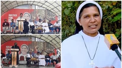 സഭ നീതിക്കൊപ്പമല്ലെന്ന് സിസ്റ്റർ ലൂസി, പിന്തുണയുമായി കൊച്ചി വഞ്ചി സ്ക്വയറിൽ കൂട്ടായ്മ