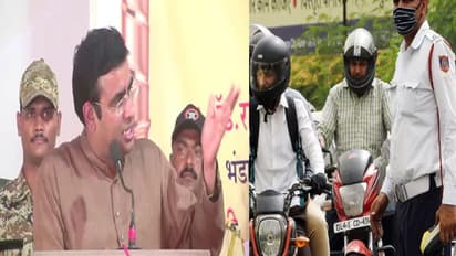 బైక్పై ఐదుగురు రండి... అడ్డుకుంటే నా పేరు చెప్పండి