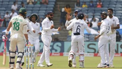 তল খুঁজে পেল না দক্ষিণ আফ্রিকা, পুণেতে প্রোটিয়াদের ইনিংসে হারিয়ে সিরিজ জিতল বিরাটের ভারত