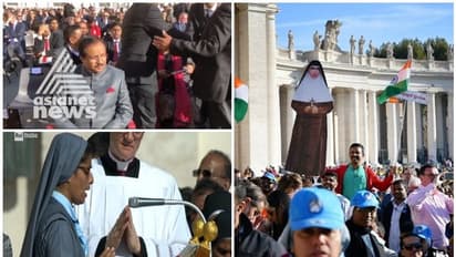 വത്തിക്കാനിൽ ചരിത്ര നിമിഷത്തിന് സാക്ഷികളായി ഇന്ത്യൻ പ്രതിനിധി സംഘം, ഒപ്പം വി മുരളീധരനും