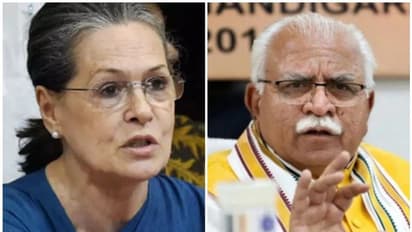 സോണിയ ഗാന്ധി 'ചത്ത എലി'യെന്ന പരാമര്ശം; ഖട്ടറിനെതിരെ പ്രതിഷേധം; മാപ്പുപറയണമെന്നും ആവശ്യം