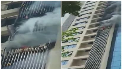 മുംബൈയില് ബഹുനില കെട്ടിടത്തില് വന് തീപ്പിടിത്തം