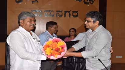 ಡಿಕೆ ಬ್ರದರ್ಸ್ ಇಲ್ಲದ ಚುನಾವಣೆ: ರಾಮನಗರ ಜಿ.ಪಂ ಅಧ್ಯಕ್ಷರಾಗಿ ಬಸಪ್ಪ ಆಯ್ಕೆ