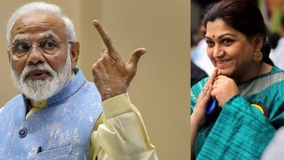 மோடியின் அந்த வேட்டி...! குஷ்புவின் செம்ம கமெண்ட்