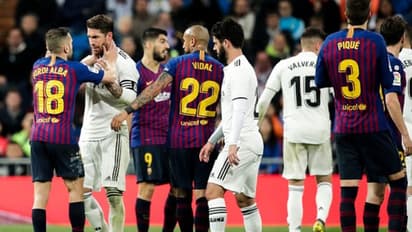 കറ്റാലന് പ്രക്ഷോഭം കത്തുന്നു; സീസണിലെ ആദ്യ എല് ക്ലാസികോ അനിശ്ചിതത്വത്തില്