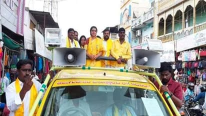 తెరపైకి హరికృష్ణకుమార్తె సుహాసిని: హుజూర్ నగర్ ఉపఎన్నికల్లో టీడీపీ అభ్యర్థికి ప్రచారం