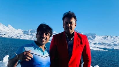 ಸ್ವಿಸ್ನಲ್ಲಿ ಮಂಜುಗಡ್ಡೆ ನಡುವೆ ಡಿ ಬಾಸ್; ಇಲ್ಲಿವೆ ಫೋಟೋಸ್!